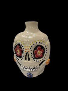 Dia de los Muertos Face Jug Day of the Dead (Dia de los Muertos) face jug